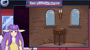 Avatar trainer part 23 blowjob from guard feels good