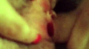 This fingering and fucking with big tits and mature whore