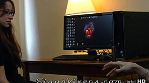 Cassandra Gemini stars in full cigar vixens movie