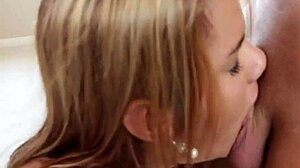 Wet pussy blowjob with cum in mouth