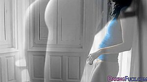 Watch The Euro Hottie Jerking A Monster Cock