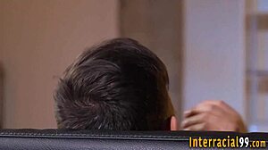 babe with glasses rides monster cock hard, getting facial after assfucking 😍