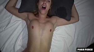 she did not expect that cum 😳