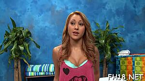 Oil Massage Sex With Sensual Touch!