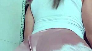 Silly teen latina sends masturbation video on whatsapp 😜 tits and ass on display