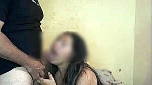 Stepfather seduces stepdaughter with big cock blowjob and ass sex.