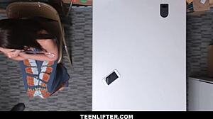 tiny latina shoplifter avi love gets caught and fucked in ass