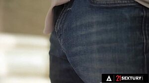 Petite Darcy Dark craves cock in her tight ass.