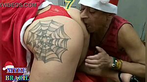 nicole dantas invited me for christmas anal sex