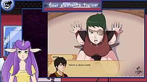 Avatar trainer part 23 blowjob from guard feels good