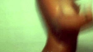 Dominican Amateur Showers Pussy After Fucking