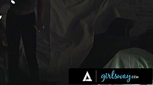 Hot Babe Kristen Scott Dirty Night in Abandoned Building