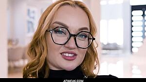 Up close with Emma Magnolia in deepthroat, rimjob, cum on ass, doggystyle, and bent over action.