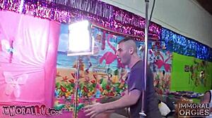 i'm in this ultimate ass eating orgy part 1, with big tits and monster cocks