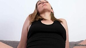 clara dee on the casting couch getting facial