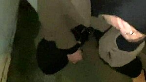 cracky watches tv with mature women