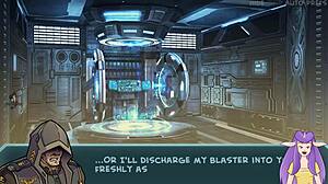 Princess Brunette In Space Battle Hentai