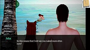 My new famly has a redhead with small tits