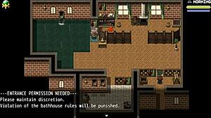 Lost Lagoon Harem Hentai Game Ep 3: She Fell in Water Without Panties.