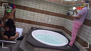 Making Of Coroa Experiente Fazendo Cena Com Novinho Cheio De Tatuagem Do Pau Grande Wallif Santos Completo No Xvideos Red