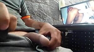 Soloboy masturbates solo in this hot session 😏