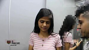 Hermanastra comes and I fuck your pussy until filling it with milk - full spanish story