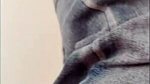 Man, those thin legs in jeans are so sexy, especially when she's squirting in cowgirl position!