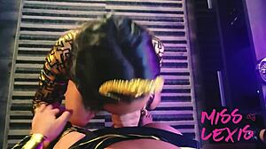 Princess Cleopatra fucks Pharaoh intensely in Halloween special