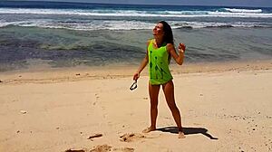 Intimate Beach Encounter in Paradise