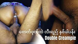 i creampied her pussy twice in this homemade asian video