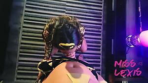 Princess Cleopatra fucks Pharaoh intensely in Halloween special