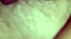 Close-up fingering pussy and ass in masturbation.