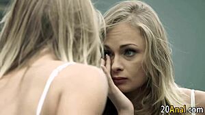 Blonde experiences intense anal in high definition