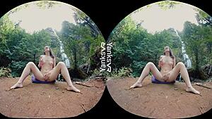 Watch Yanks Hottie Sierra's Huge Orgasm with Vibrator Outdoors!