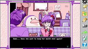 Explore immoral study 3 retro visual novel gameplay in 1080p