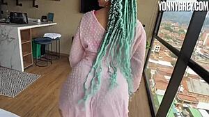 Big Butt Latina Milf Suggestively Fucks Her Airbnb Guest.