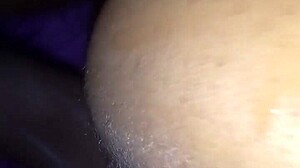 feeling the big black cock in my big ass with lil big butt.