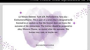 i give jerk off instructions with denial in femdom style