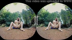 Watch Yanks Hottie Sierra's Huge Orgasm with Vibrator Outdoors!