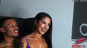 rocket tv interview hints at nina white's rough encounter with big black cock