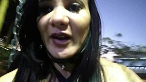 i dragged a big cock from the square to my car for anal.