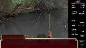 Black smith-06: sexy cat on sofa in hentai dating game