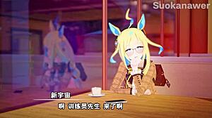 i'm ridding uma musume cowgirl, sucking and squirting, then creampie