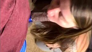 full blowjob scene with cheating girlfriend