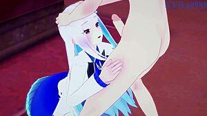 lize and salome have intense hentai sex