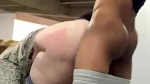 mia dior fucked in public parking garage, big black cock stretching her ass