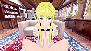 Winry Rockbell and Riza Hawkeye Intense Sex in Fullmetal Alchemist POV Hentai
