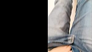 Man, those thin legs in jeans are so sexy, especially when she's squirting in cowgirl position!