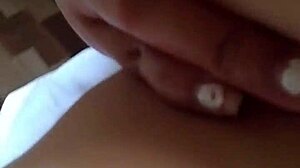horny milf fingers pussy while boyfriend is away