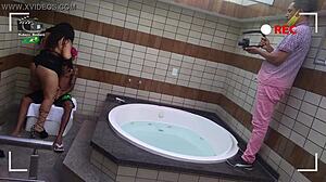 Making Of Coroa Experiente Fazendo Cena Com Novinho Cheio De Tatuagem Do Pau Grande Wallif Santos Completo No Xvideos Red